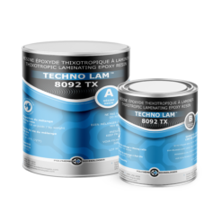 Thixotropic Epoxy Laminating Resin - TECHNO LAM 8092TX - 4kg