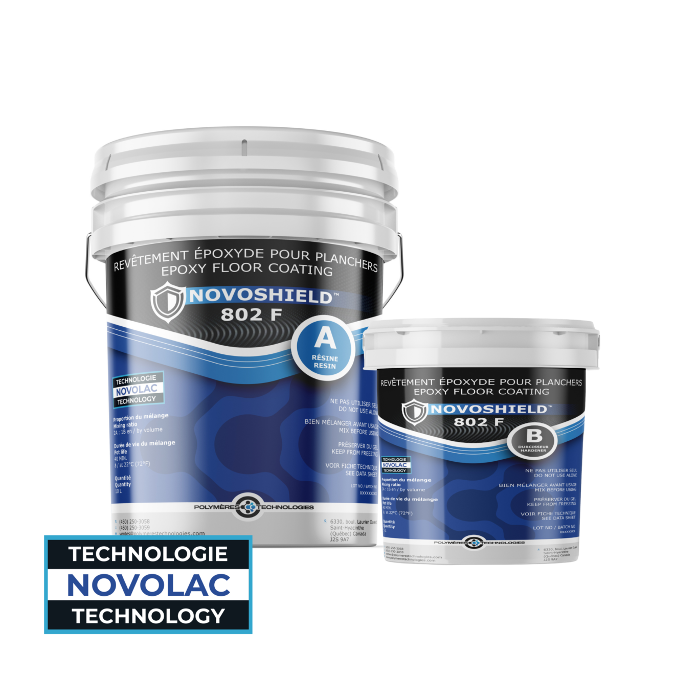 Novolac Sorta Chemical Resistant NOVOLAC Flooring Coating Epoxy | Polymeres Technologies