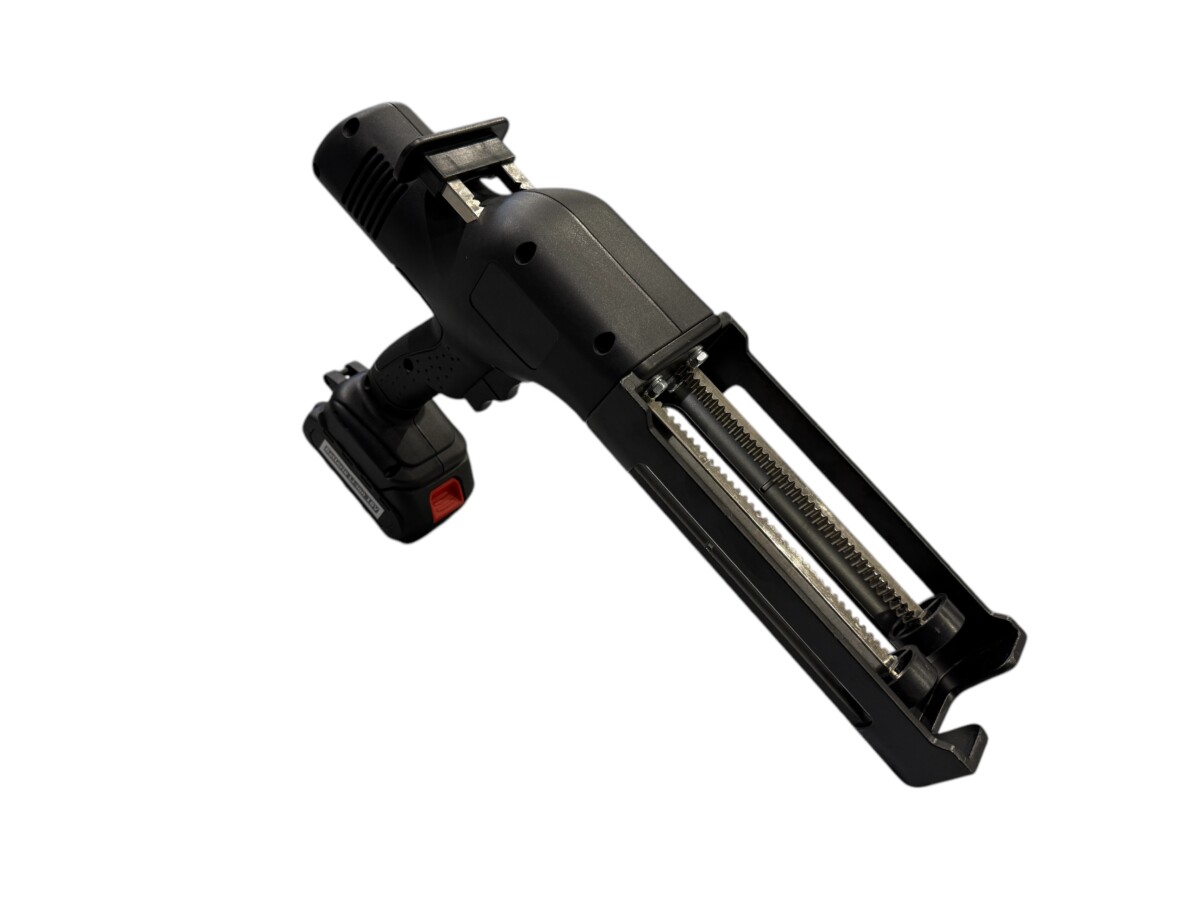 Gliery 12V Electric Dual-Feed Caulking Gun, Cordless Autoatic Dual