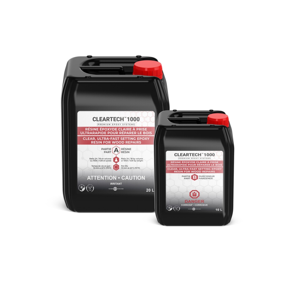 Water Clear & Low Viscosity Fast-Setting Epoxy Resin