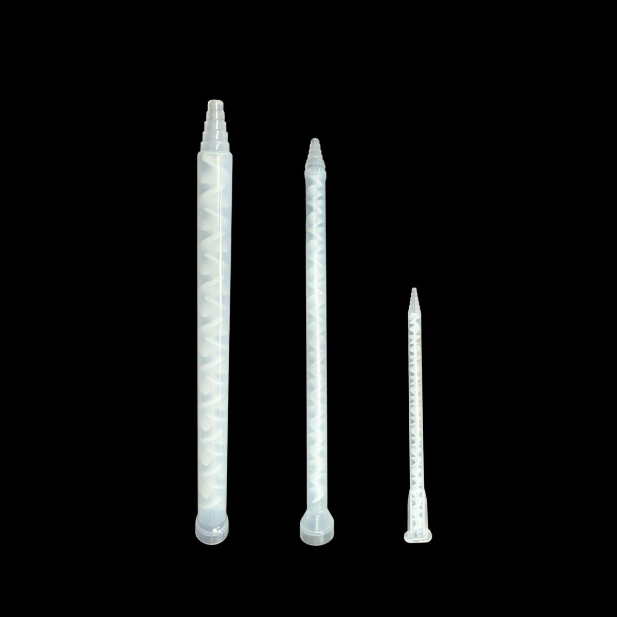 Static Mixer for Bi-Component Resin Cartridges