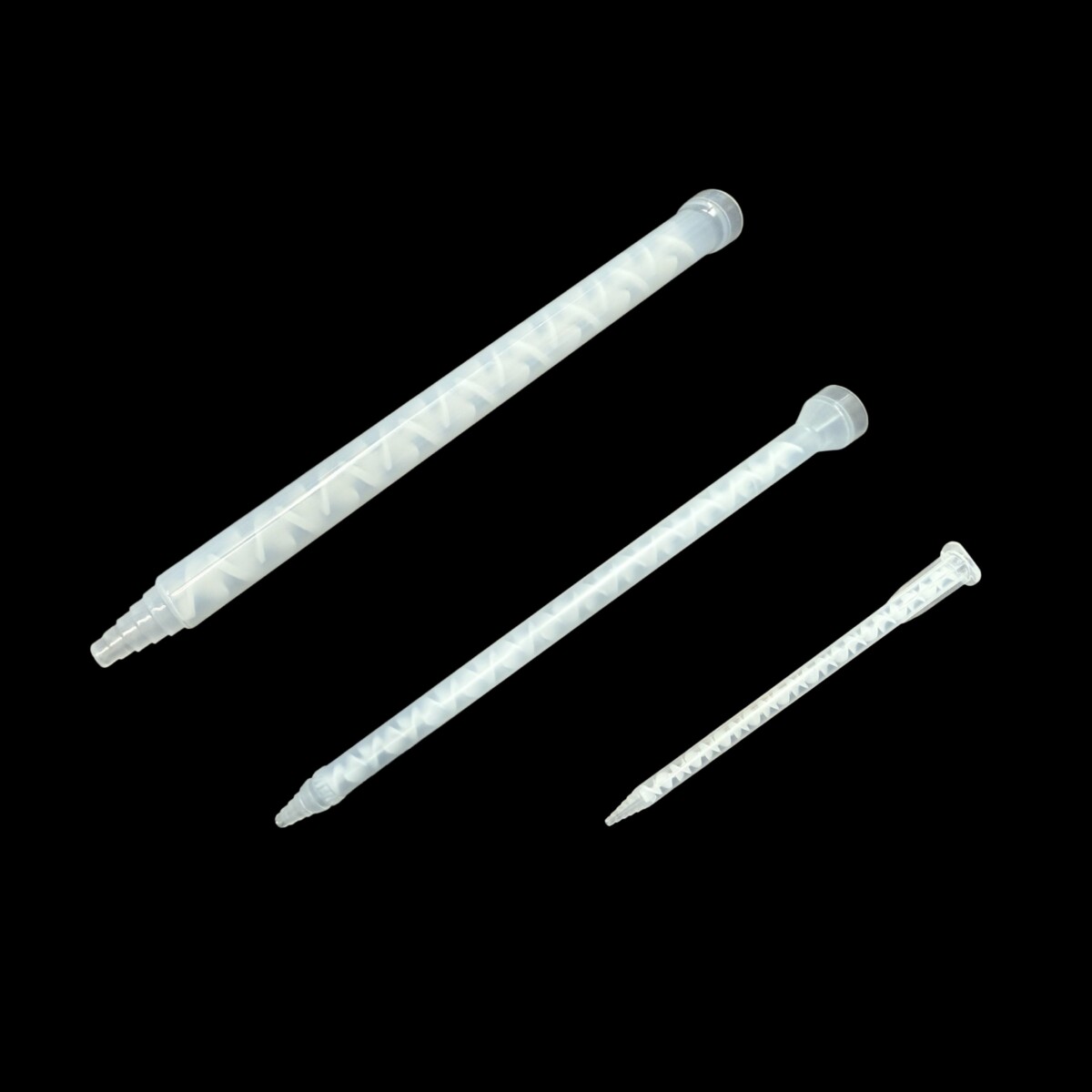 Static Mixer for Bi-Component Resin Cartridges