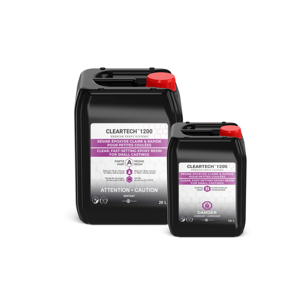 Water Clear 20min Fast-Setting Epoxy Resin - 30L